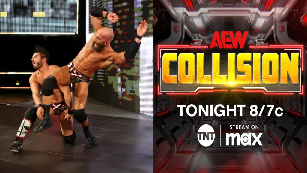 DIY's WWE break up and the AEW Collision logo