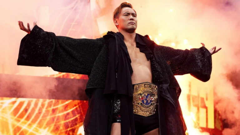 AEW International Champion Kazucika Okada