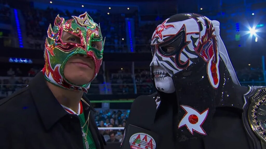 The Lucha Bros, WWE's Rey Fenix and Penta, at AAA Rey de Reyes