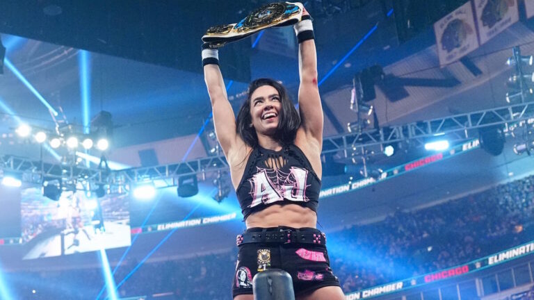 WWE Women's Intercontinental Champion AJ Lee