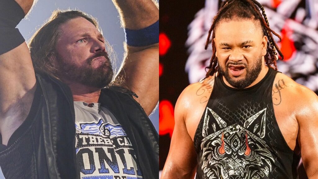 WWE's AJ Styles and Jacob Fatu