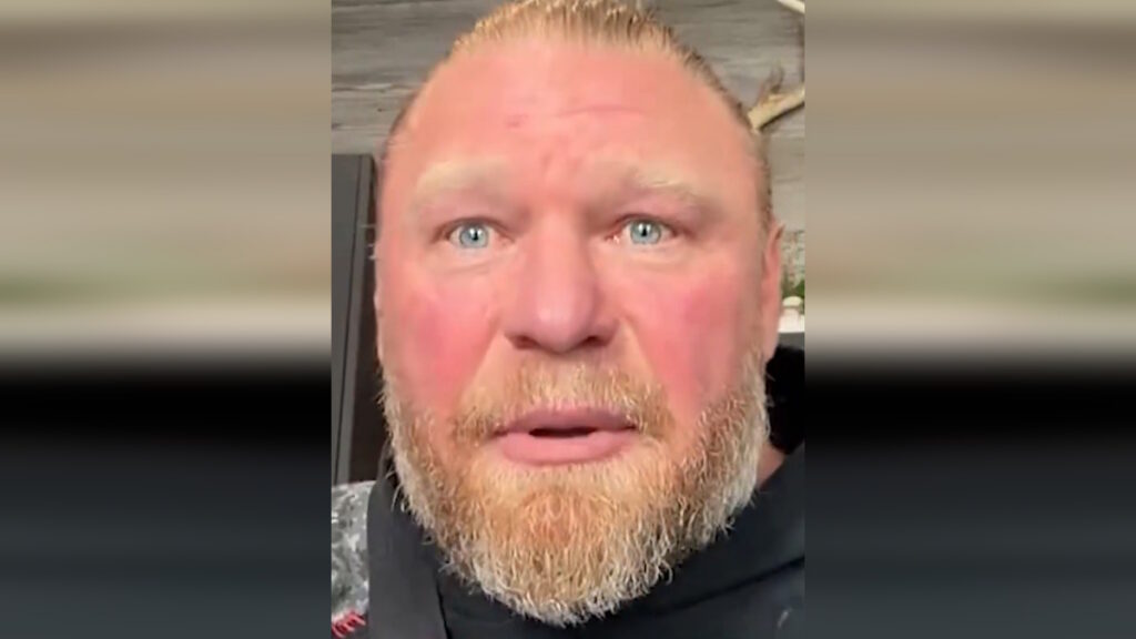 WWE star Brock Lesnar