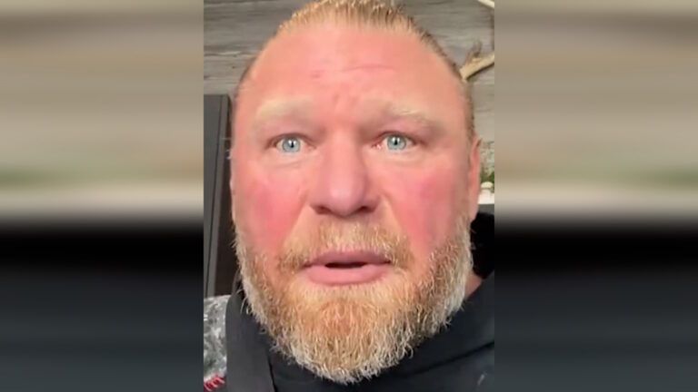WWE star Brock Lesnar