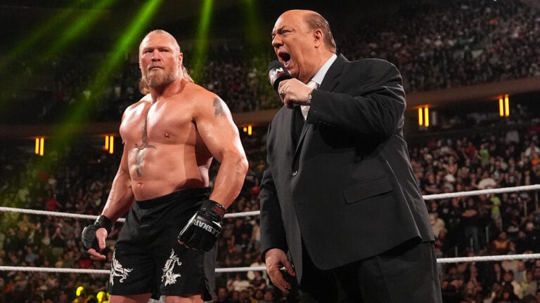 WWE's Brock Lesnar and Paul Heyman