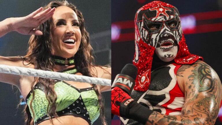 WWE stars Chelsea Green and Penta