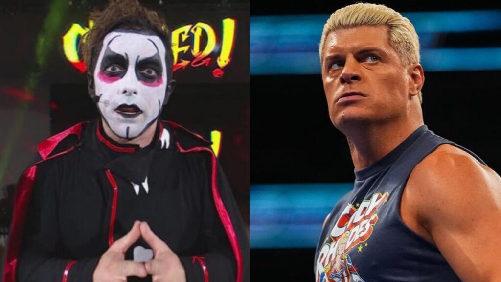 Danhausen and WWE Champion Cody Rhodes