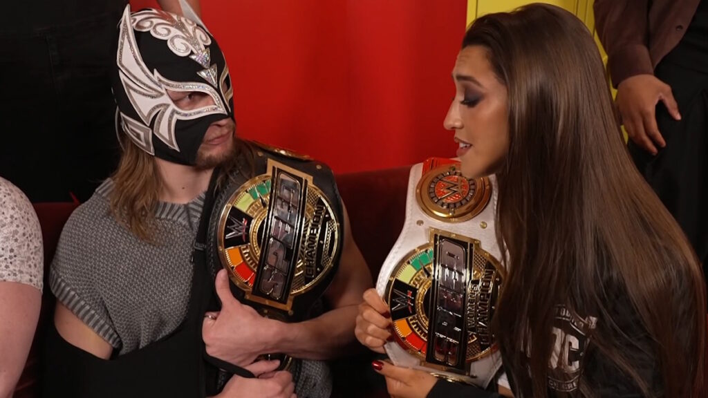 WWE Speed Champions Elio LeFleur and Wren Sinclair