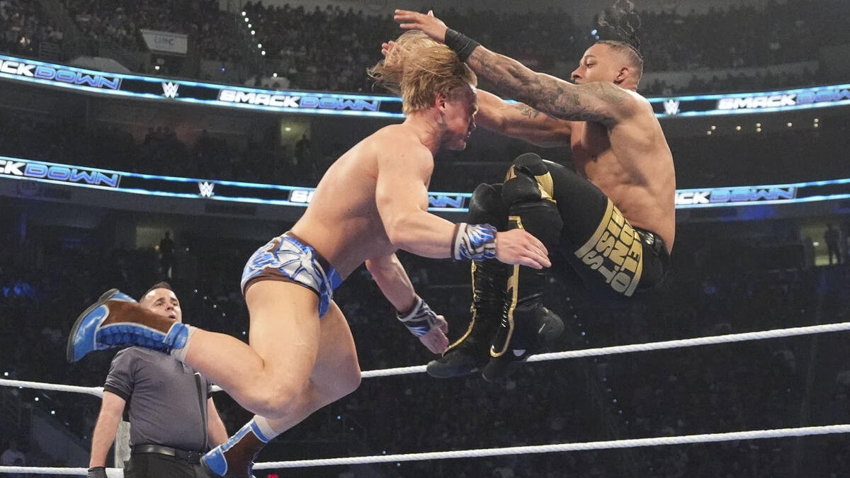 WWE's Carmelo Hayes and Ilja Dragunov