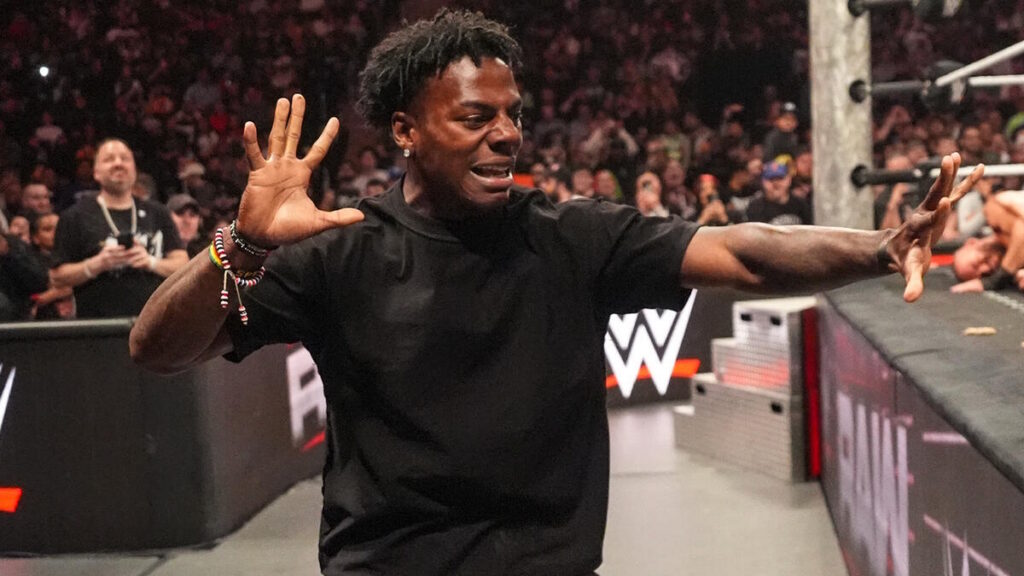IShowSpeed on WWE Raw