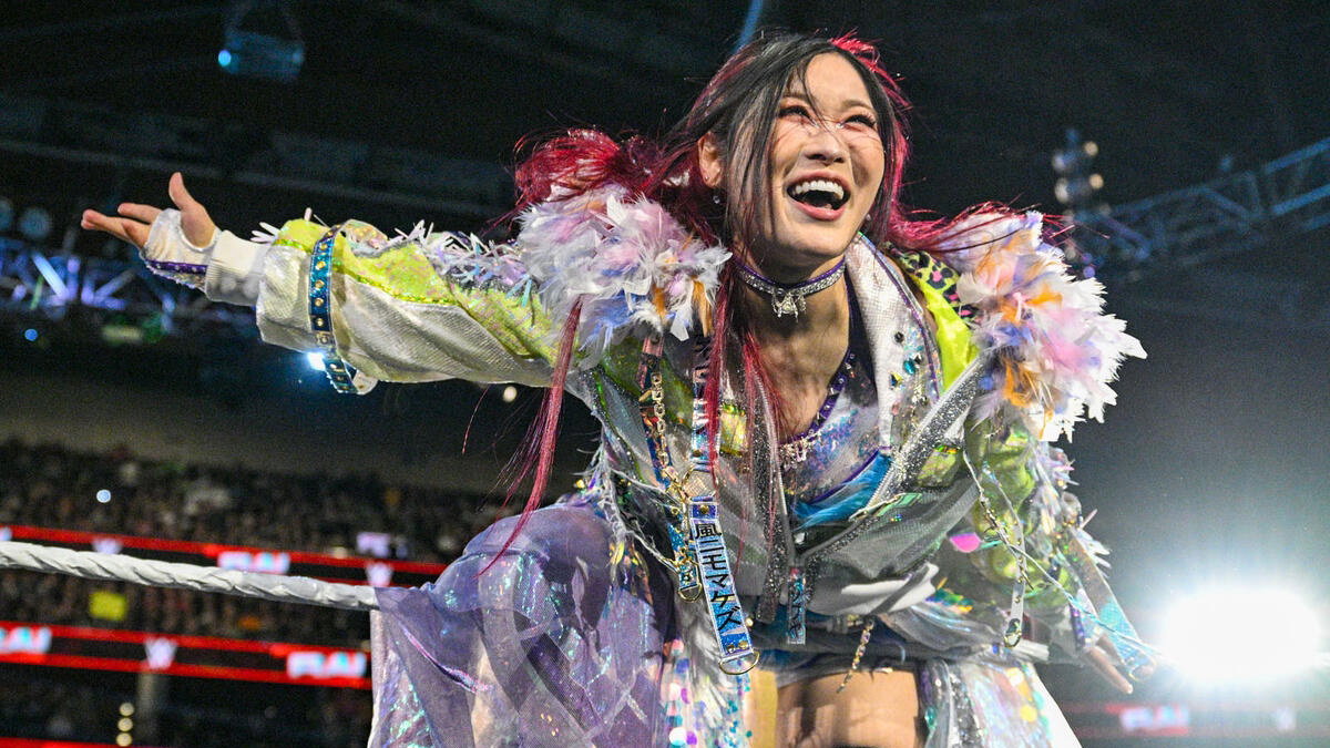 IYO SKY on WWE Raw