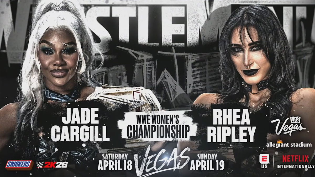 Jade Cargill & Rhea Ripley Trade Shots Ahead Of WWE WrestleMania 42 Title Match