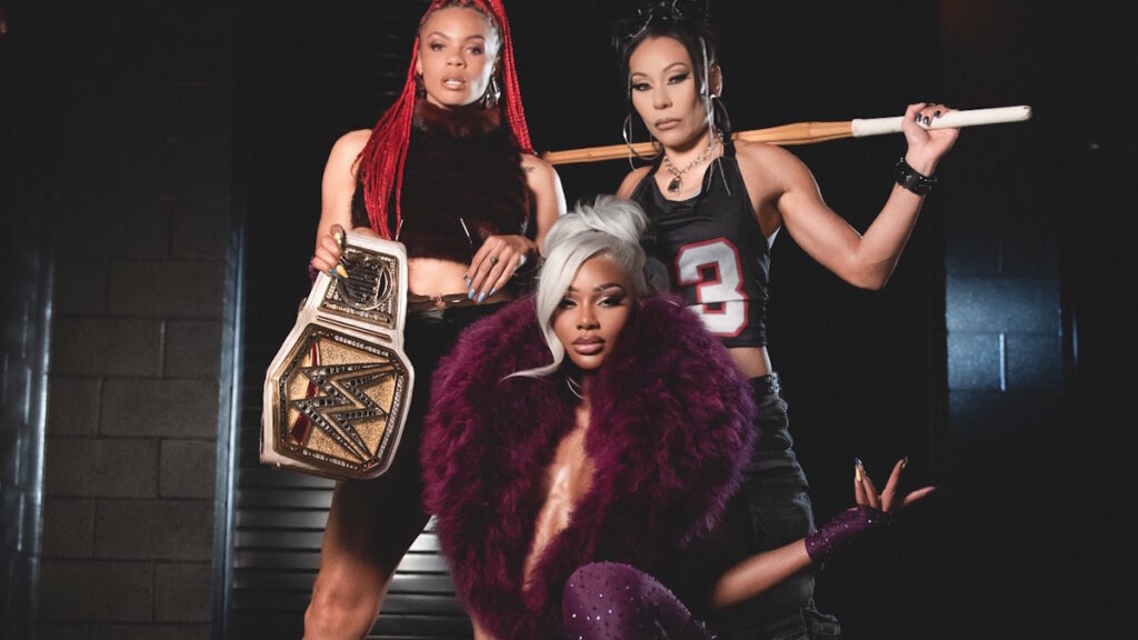 WWE stars Jade Cargill, Michin and B-Fab