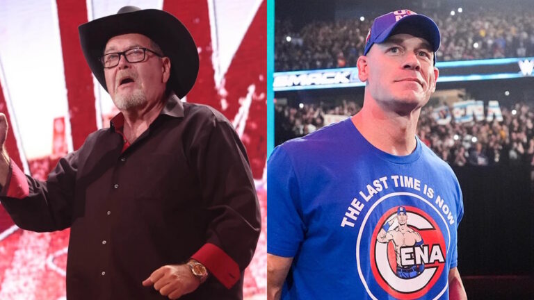 WWE legends Jim Ross and John Cena