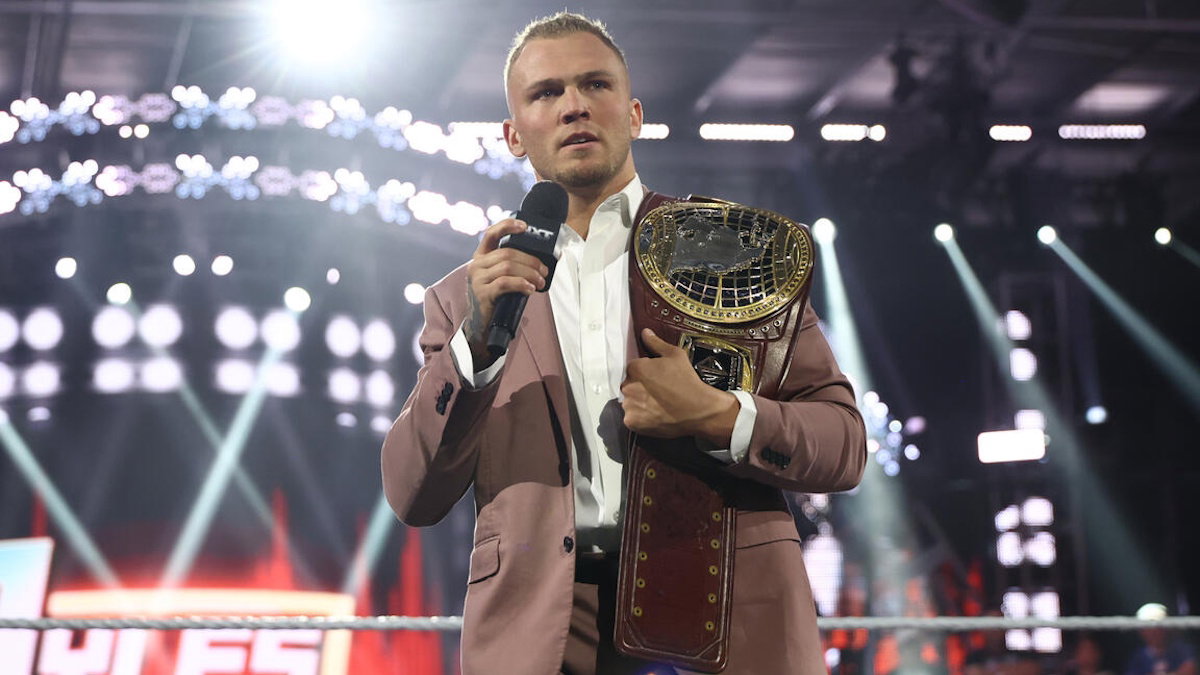 WWE NXT North American Champion Myles Borne