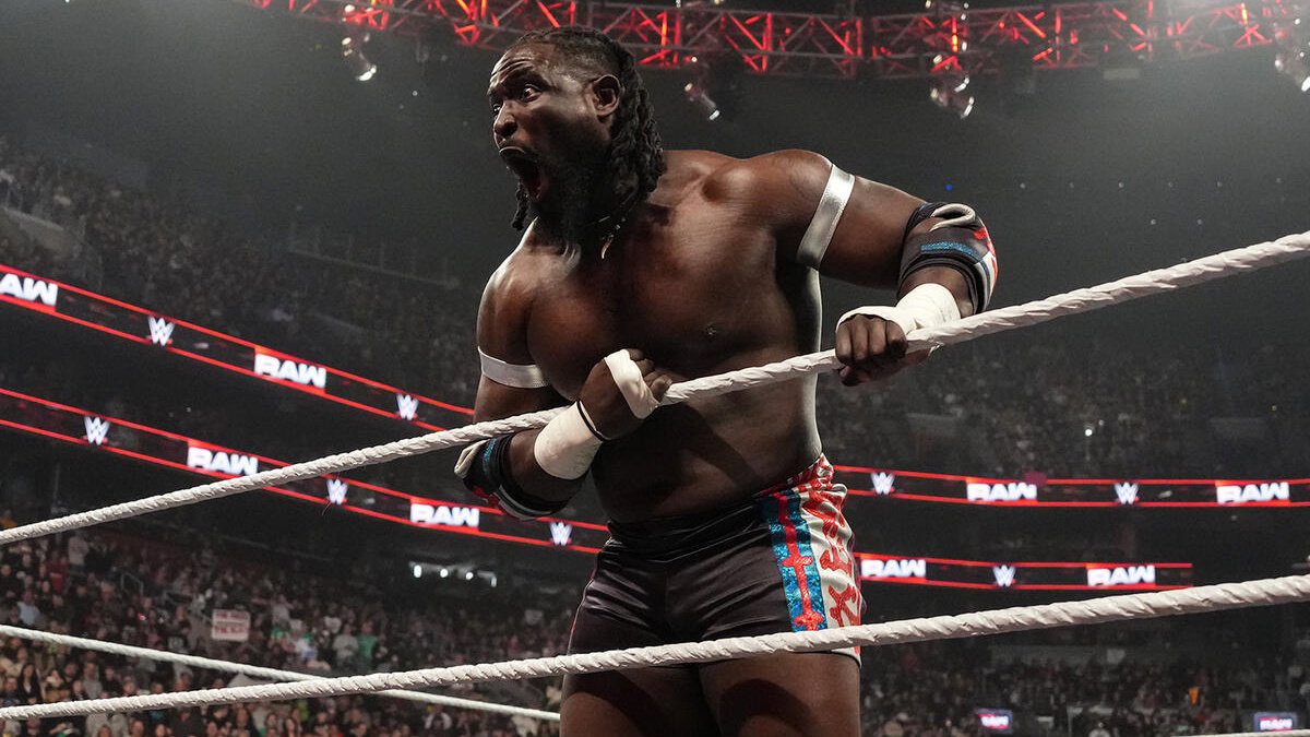 WWE star Oba Femi on Raw