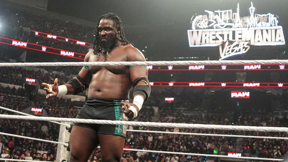 WWE's Oba Femi and WrestleMania 42 sign
