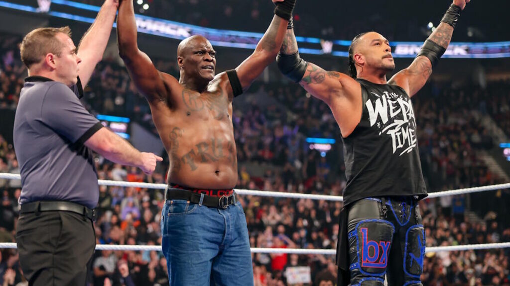 WWE stars R-Truth and Damian Priest