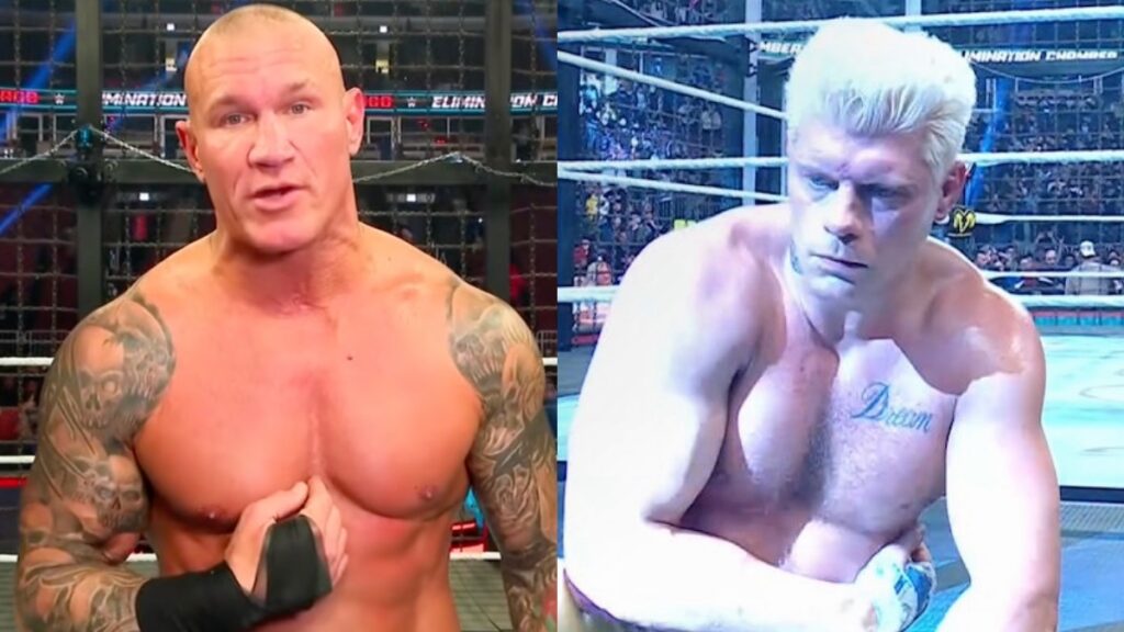 Randy Orton and Cody Rhodes after WWE Elimination Chamber 2026