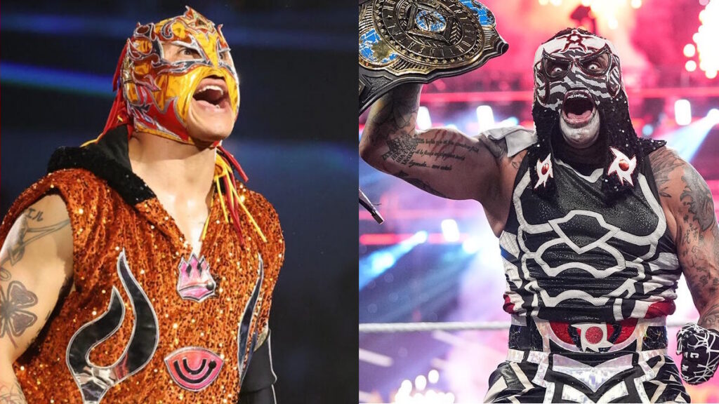 WWE stars Rey Fenix and Penta