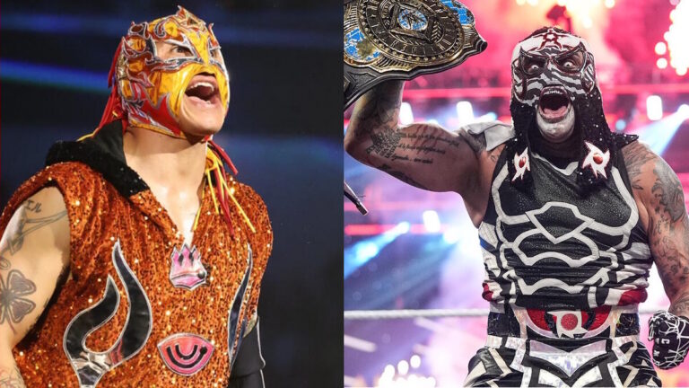 WWE stars Rey Fenix and Penta