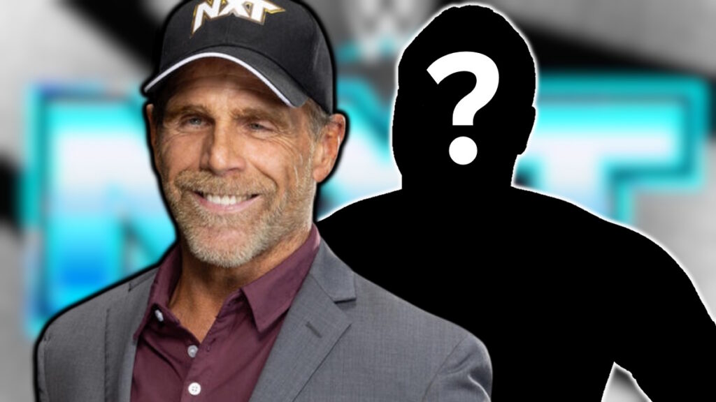 WWE NXT logo and Shawn Michaels