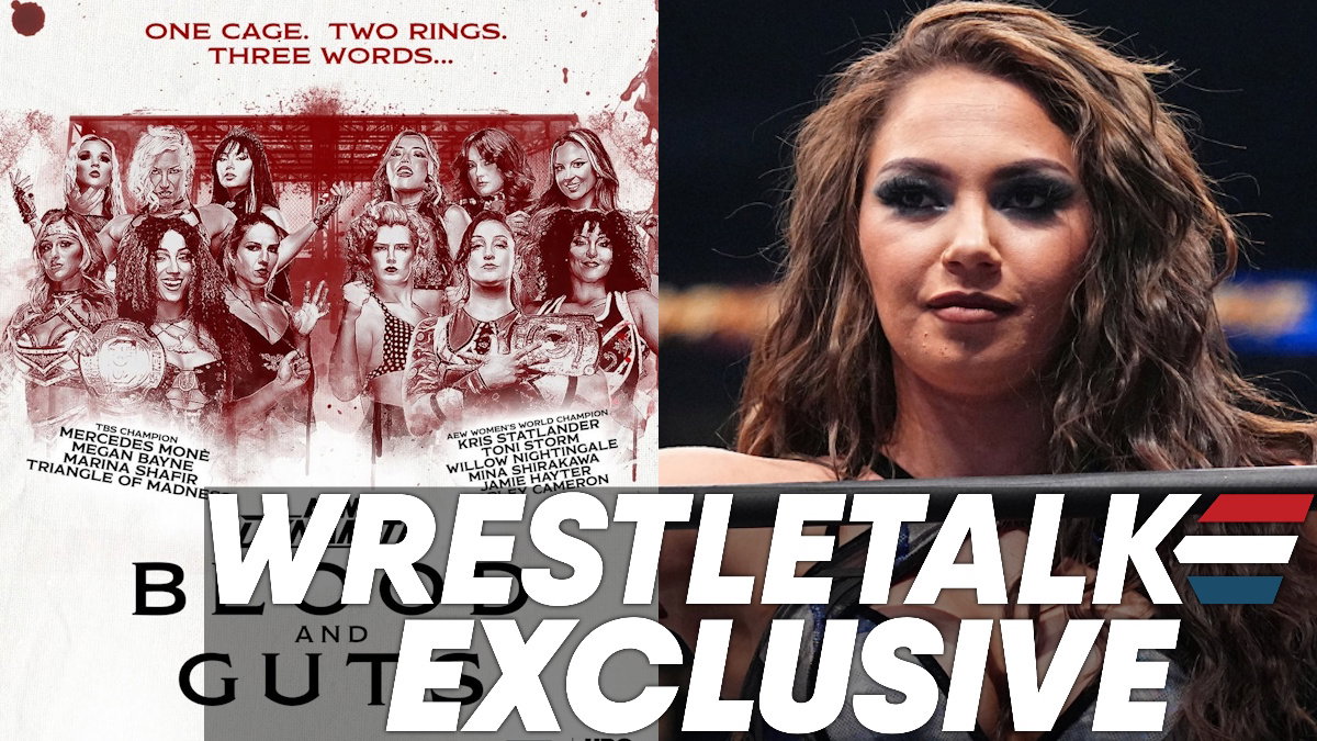 EXCLUSIVE – Skye Blue Addresses Criticism Of AEW Women’s Blood & Guts Match