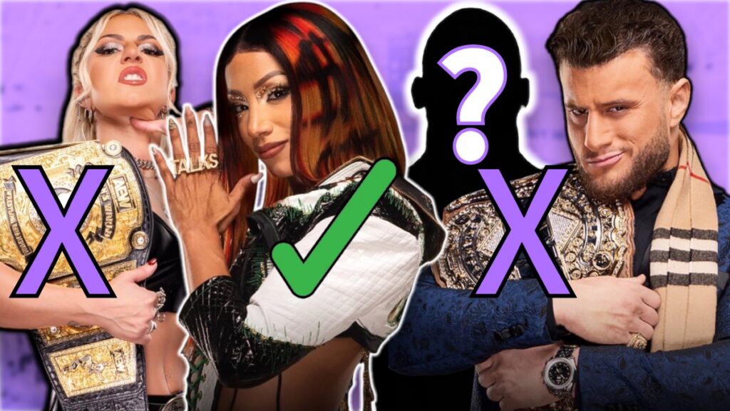 AEW's Thekla, MJF and Mercedes Mone