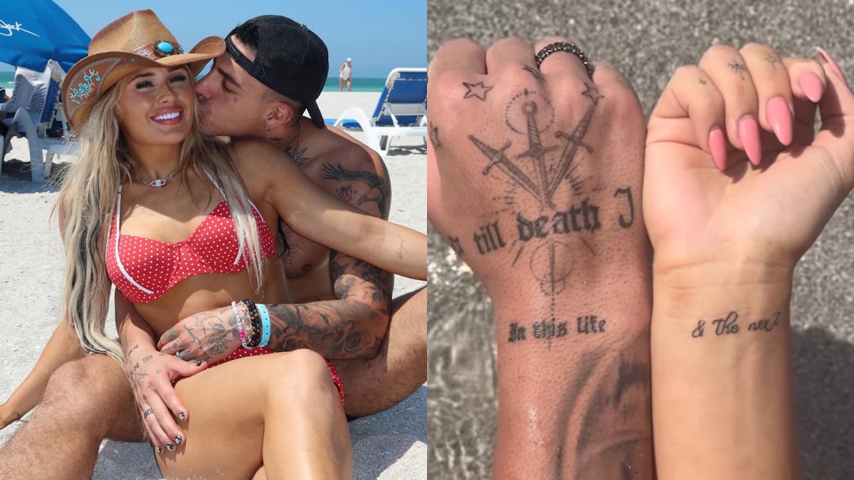 WWE Star Tiffany Stratton & Boyfriend NXT’s Shady Elnahas Show Off Matching Tattoos