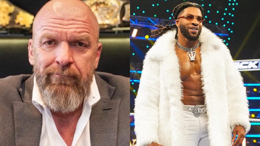 WWE stars Triple H and Trick Williams