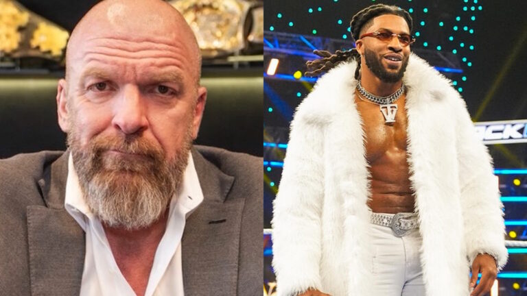 WWE stars Triple H and Trick Williams