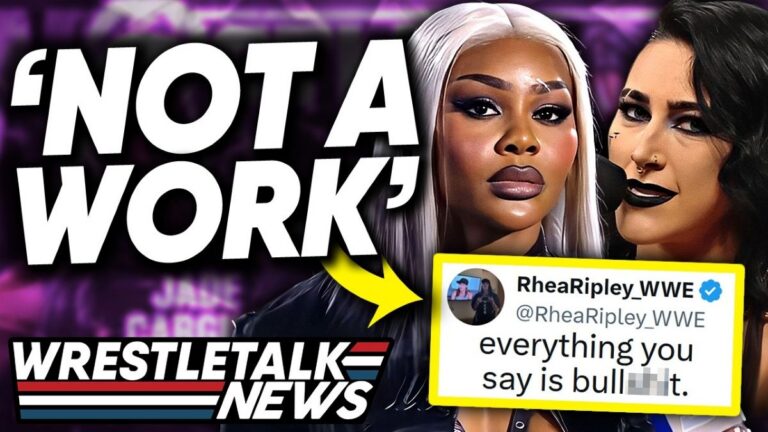Rhea Ripley & Jade Cargill Shoot Fight, CM Punk & Roman Reigns Clash, WWE Raw | WrestleTalk