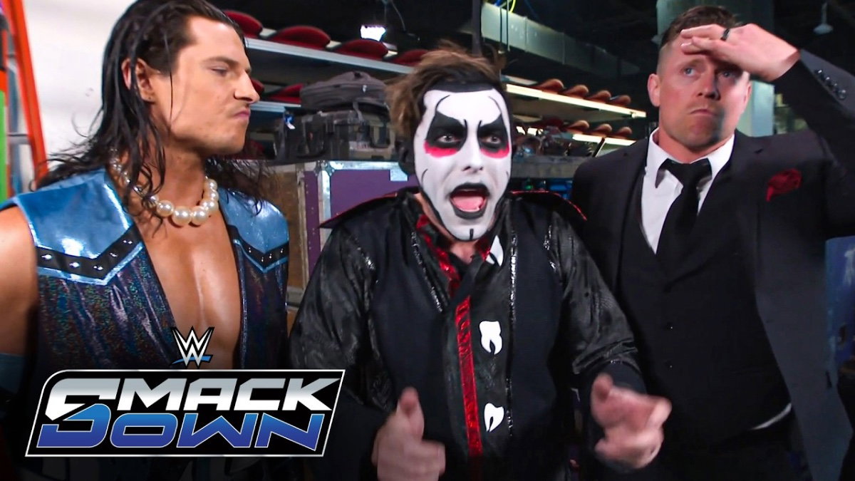 The Miz, Kit Wilson and Danhausen on WWE SmackDown