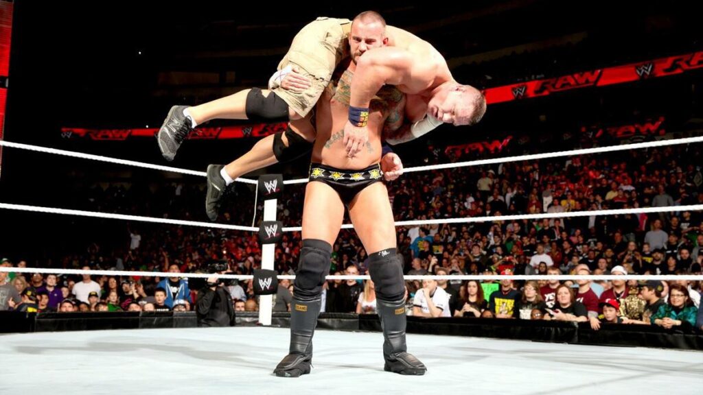 CM Punk and John Cena's WWE Raw match in 2013