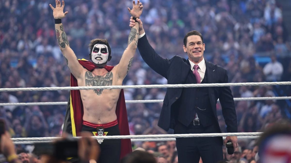 John Cena & Danhausen at WWE WrestleMania 42