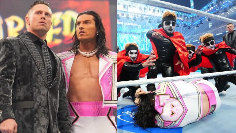 Kit Wilson The Miz Mini Danhausens WWE WrestleMania 42