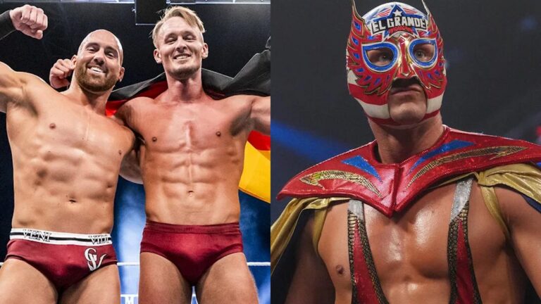 Ludwig Kaiser Giovanni Vinci El Grande Americano in WWE