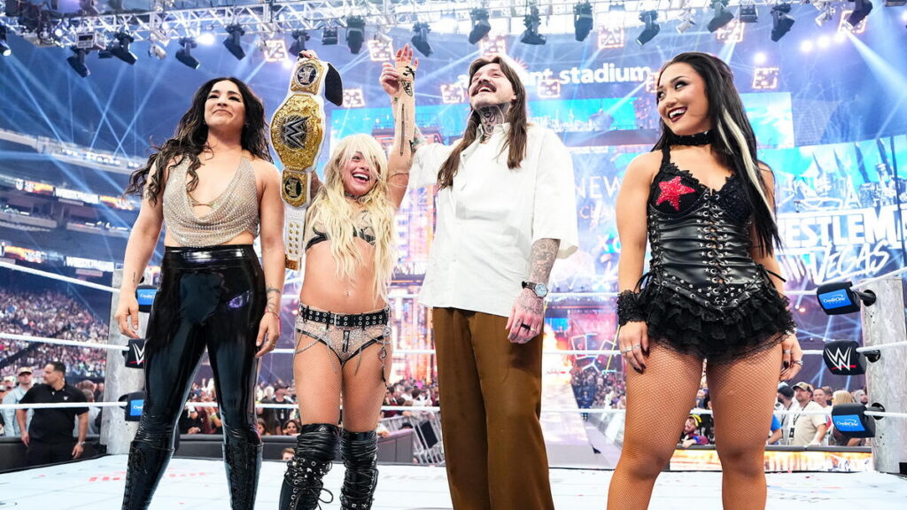 Liv Morgan and the Judgment Day at WWE WrestleMania 42