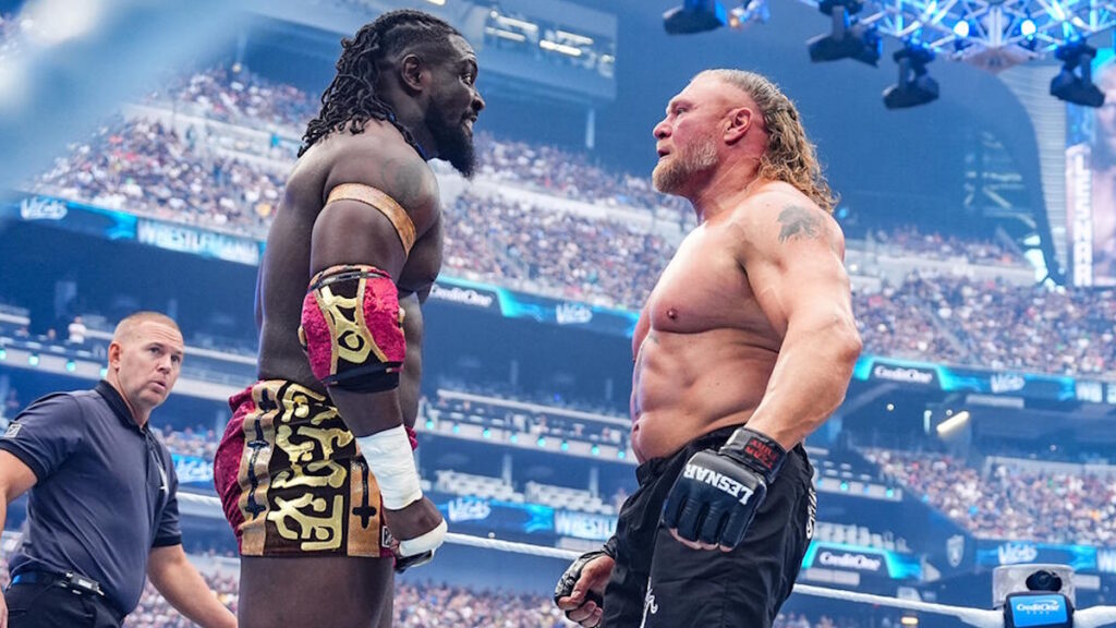 Brock Lesnar & Oba Femi WWE