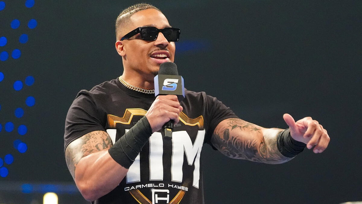 CARMELO HAYES on WWE SmackDown