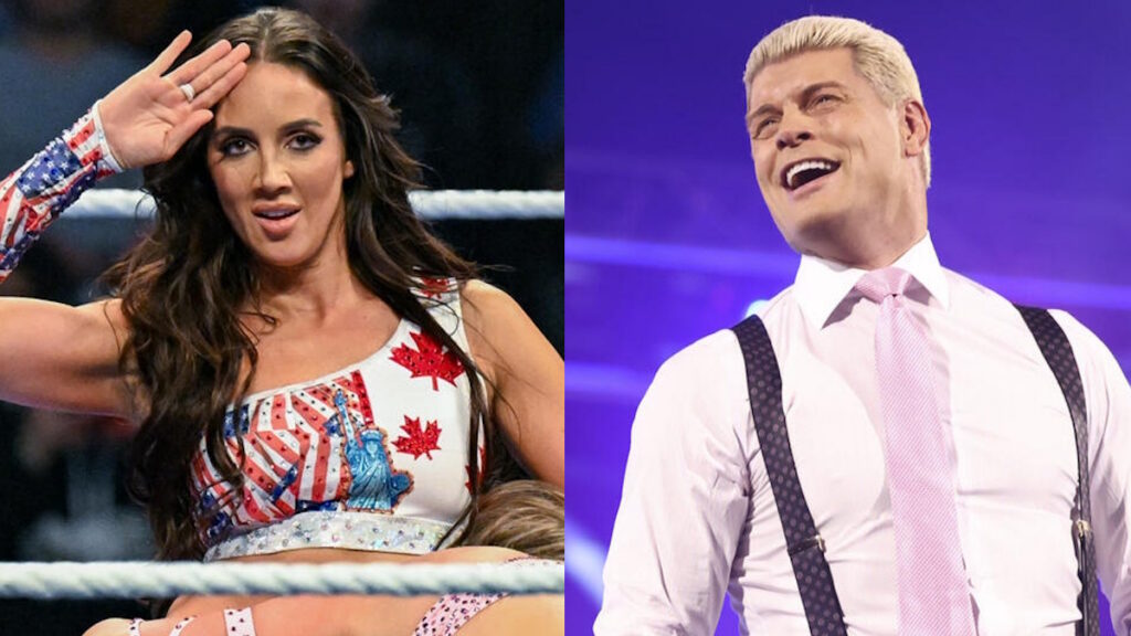 WWE stars Chelsea Green and Cody Rhodes