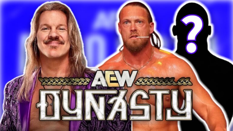 AEW Dynasty 2026 logo with Chris Jericho and Big Bill