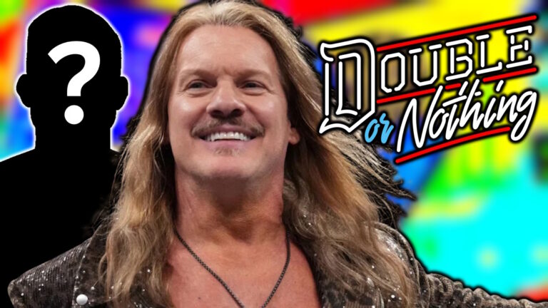 AEW Double Or Nothing logo and Chris Jericho