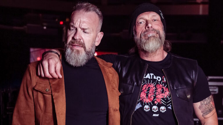 AEW's Adam Copeland and Christian Cage, fka Edge and Christian in WWE