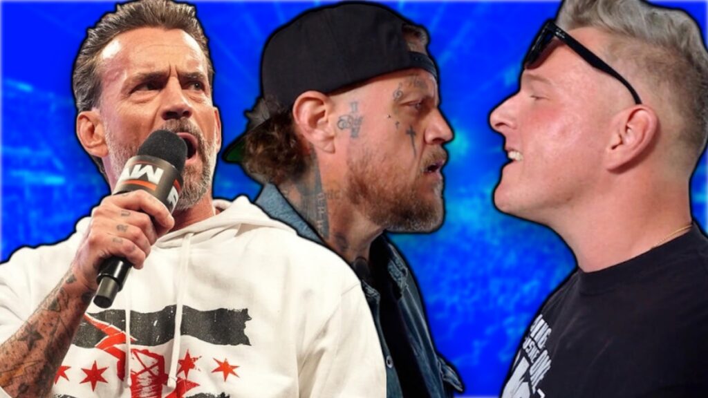 WWE's CM Punk, Jelly Roll and Pat McAfee
