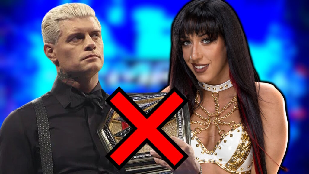 WWE stars Cody Rhodes and Jacy Jayne
