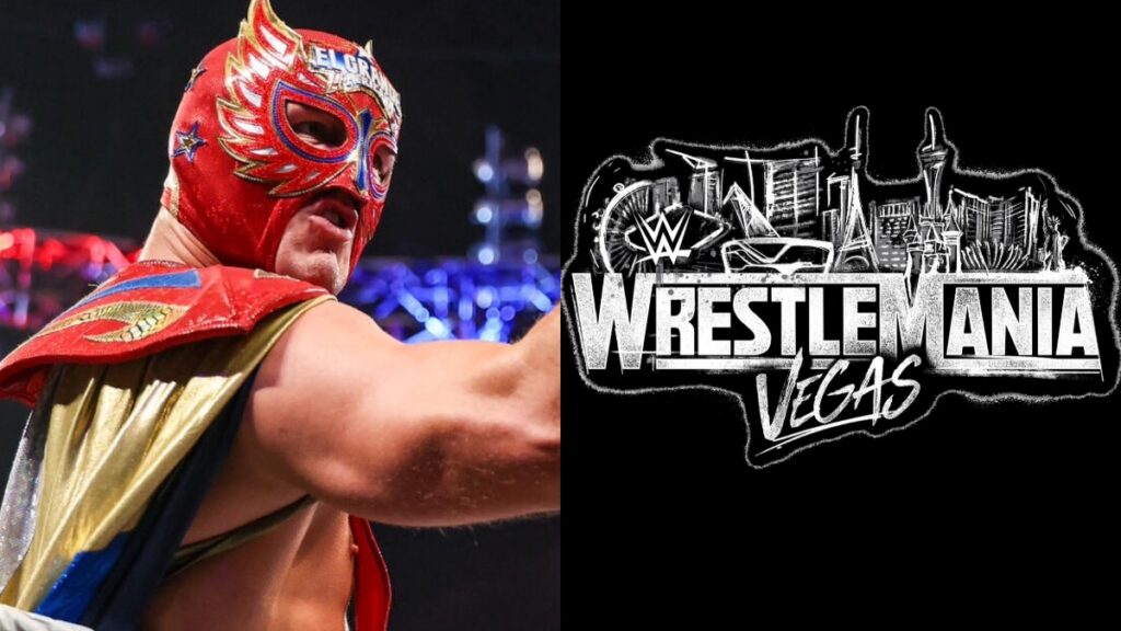 WWE WrestleMania 42 logo with El Grande Americano