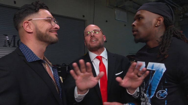 WWE stars Ethan Page and Je'Von Evans