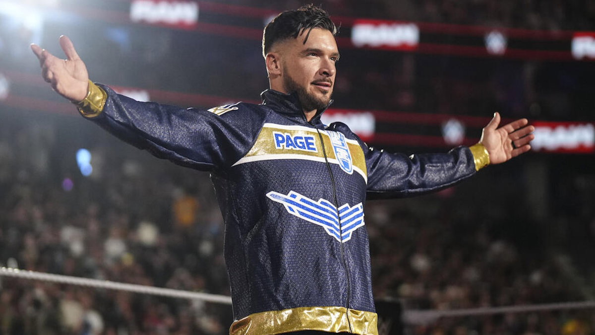 WWE Raw star Ethan Page
