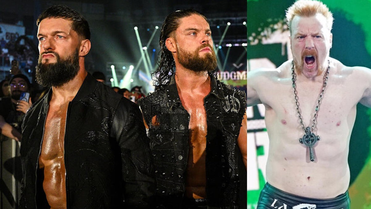 WWE stars Finn Balor, JD McDonagh and Sheamus