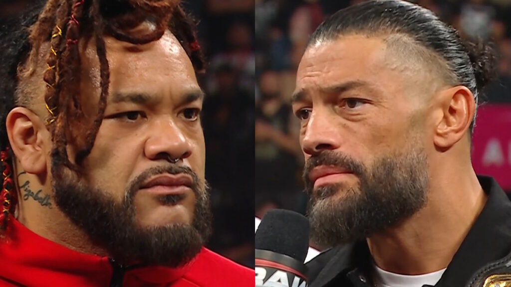 WWE stars Jacob Fatu and The Bloodline